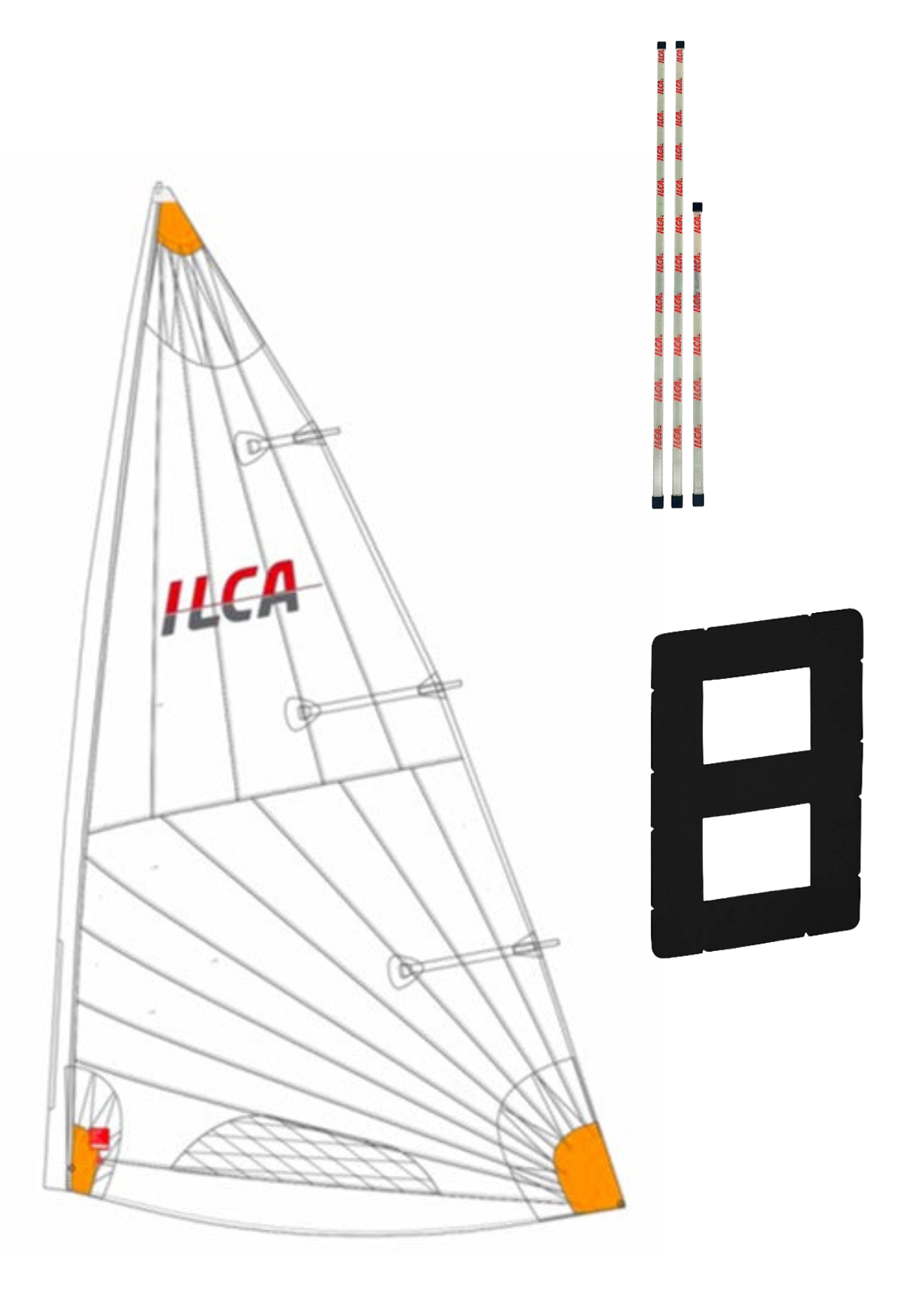 ILCA 4 MKII Sail Package