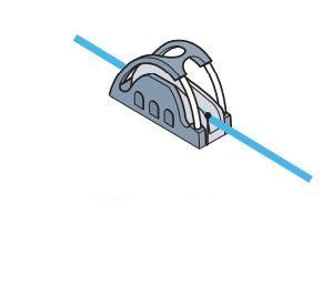 Bahia Spinnaker Halyard Cleat